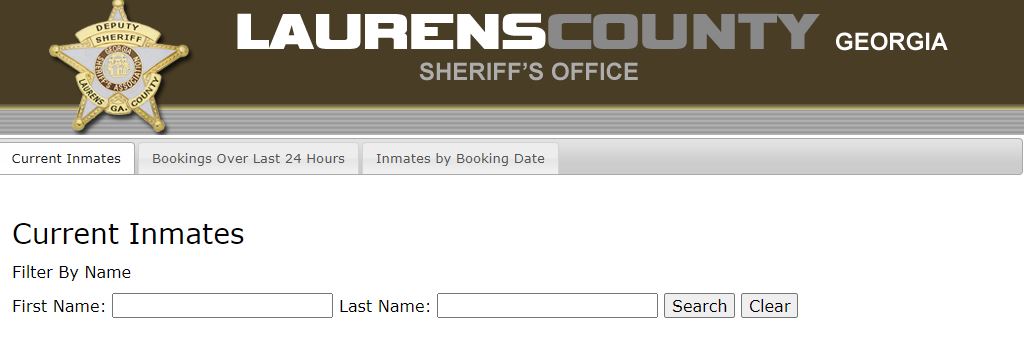 Laurens County Inmate Jail Roster Search