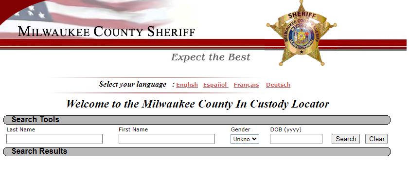 Milwaukee County Inmate Jail Roster Search