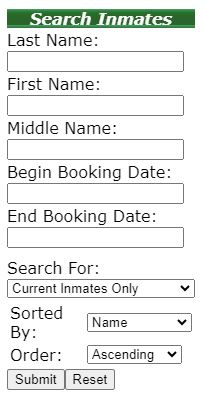Glades County Inmate Jail Roster Search